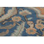 Tapis orange médaillon traditionnel 9 x 12