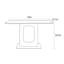 Console moderne simple et luxueuse