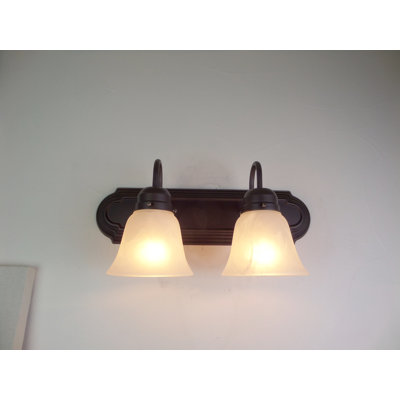 Éclairage pour meuble-lavabo 2 lumières Malinda