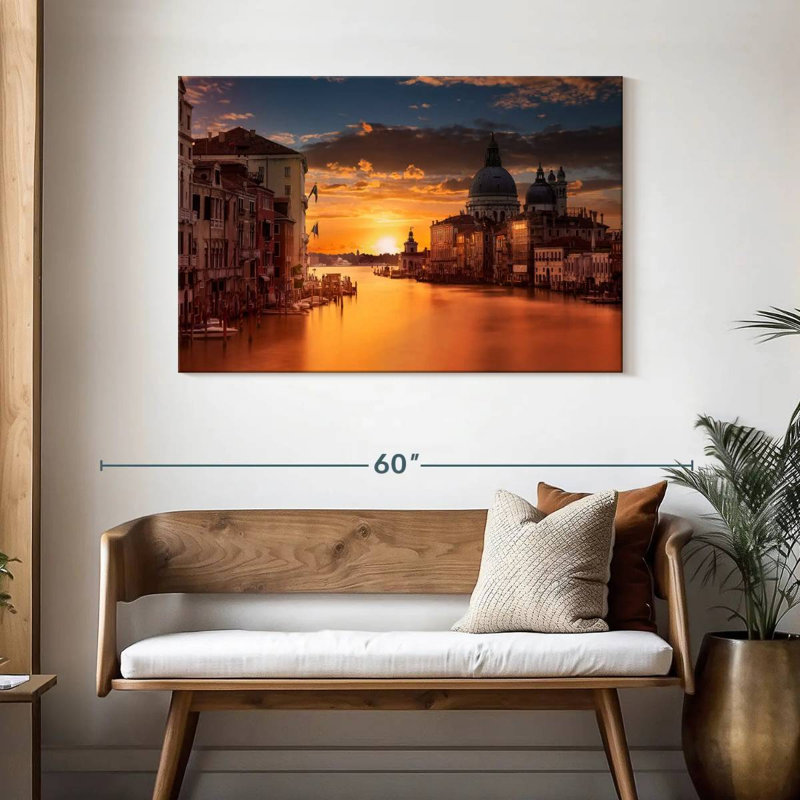 Rorry Venice Waters, 30" H x 45" W