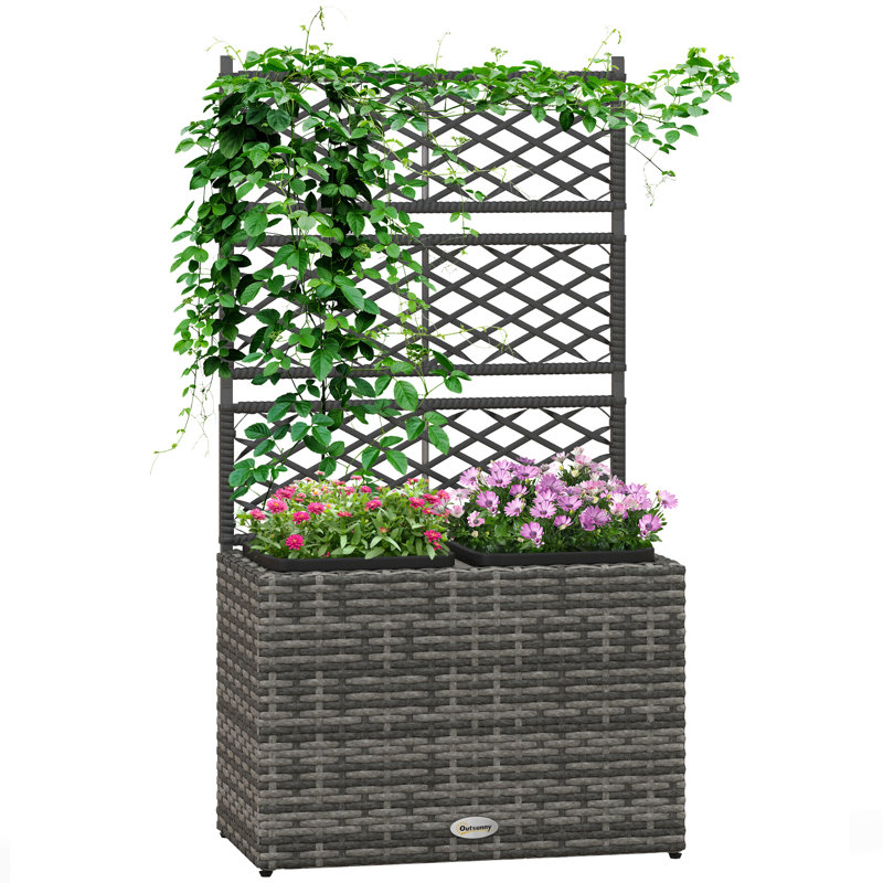 Boite à fleurs en boites