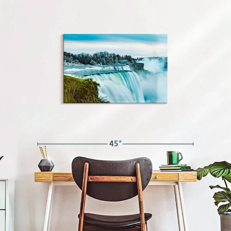Alvord Freezing Niagara Falls, 20" H x 30" W