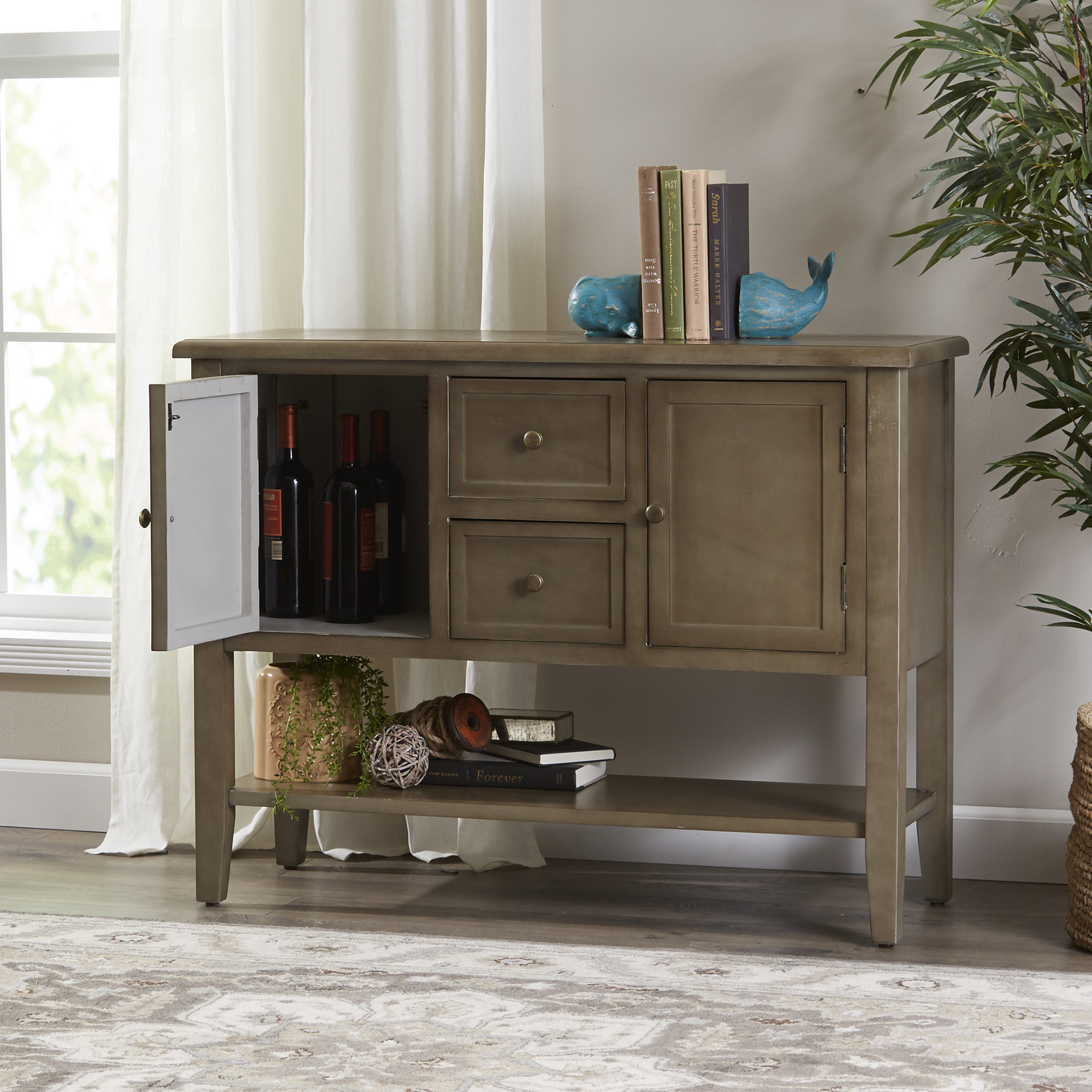 Storage Cabinet, Gray