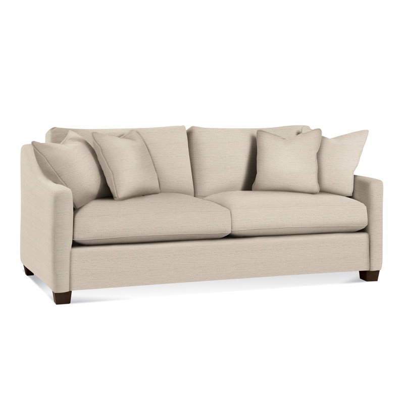 Oliver Sofa, Brown Geometric, 0456-33, Java