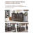 Terramuggus 48"W Farmhouse Chest of Drawers, Bedroom Dresser with 4 Drawers & Sliding Barn Doors-1350971699