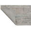 High-Quality Hand-Knotted Silver And Aqua Area Rug