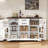 54.9" Kitchen Island With Drop Leaf-1358335615