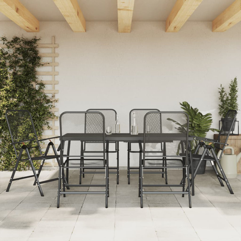 Ensemble repas pour 6 personnes Pami, L 65 po x l 31,5 po x H 28,3 po, 8