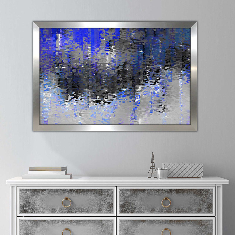«Hope In His Mercy, Psalm 33:18» par Mark Lawrence, impression, H 25,5 po x l 37,5 po x P 1 po, Encadrement argenté
