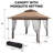 Portable Gazebo Outdoor Canopy Tent 12x12ft, Curtains, Mosquito Netting, 2-Tier Vented Double Roof, Center Lock, Wheeled Bag – Heavy Duty Patio Shelter for Backyard, Party – Khaki + Brown, 3.6x3.6M-125883770-125883773