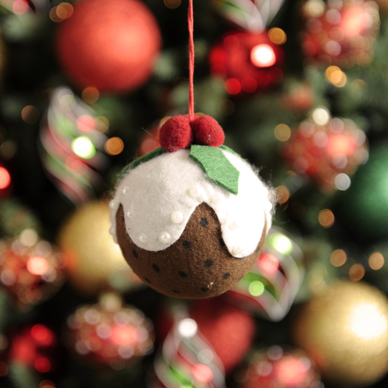 10cm Fabric Bauble