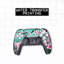 Cherry Blossom PS-5 personnalisé sans fil compatible avec la console Play-Station 5 de BCB Controllers | Fièrement personnalisé aux États-Unis avec une impression permanente par HYDRO-DIP (PAS JUSTE UNE PEAU)-132707612-132707645