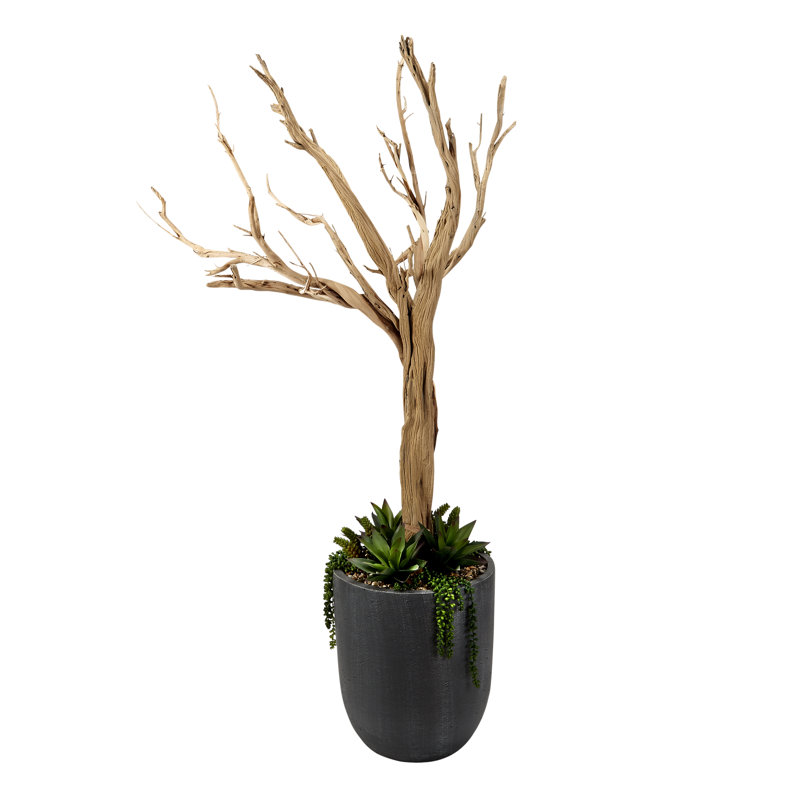 Faux Plant in Planter