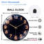 Horloge murale en verre Neon Style