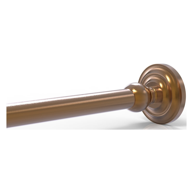Écusson de rideau de douche leamore, Bronze brossé