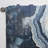 Beadel Blue Stone Geode Minimalism I - Traditional Curtain - Velvet Room Darkening - 1 panel-1887856471