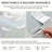 4 Inch Queen Size Memory Foam Mattress Topper, with Removable Zippered Cover Skin-Friendly Fabric Non-Slip Base & Machine Washable Compressed Packing-2001985574