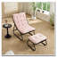 Chaise longue d'extérieur avec repose-pieds pour patio-1226685951