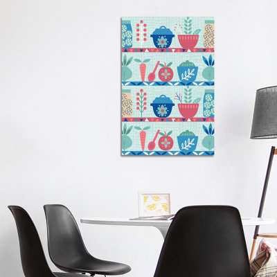 «Kitchen Time II» par Louise Allen, impression sur toile tendue