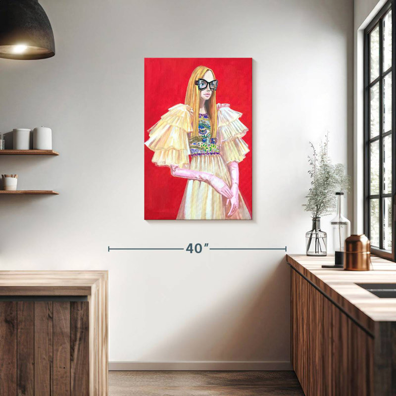 Shuttleworth Glamorous Lady, 36" H x 24" W
