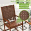 Alrita Solid Wood Rocking Chair