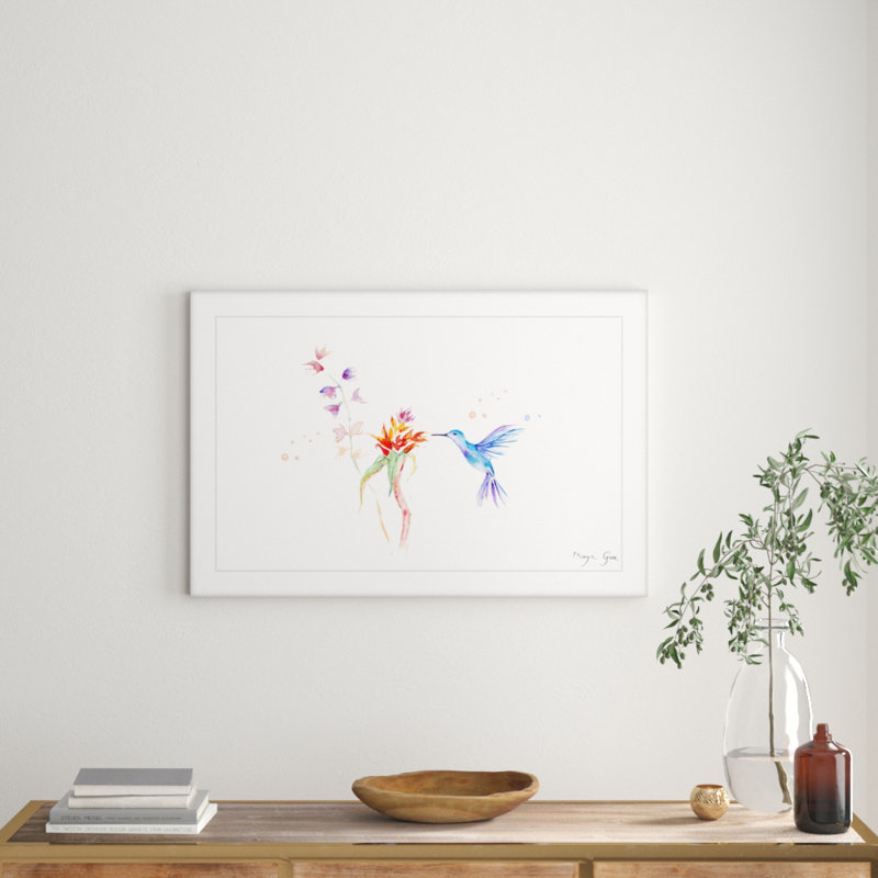 Maya Gur - Single Picture Frame Painting, 61cm H x 91cm W x 3.81cm D