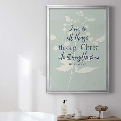 " I Can Do All Things "