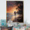 Lucijan, Couple romantique, paysage embrassant le coucher de soleil VI sur toile