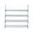 12 Pair Stackable Shoe Rack