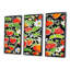 Alfreda - nourriture, ensemble d'impression d'art mural-108461567-108461569