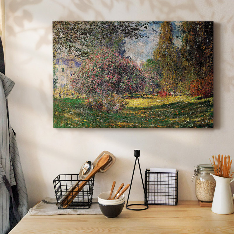 Toile tendue The Park par Monet-Gallery, H 12 po x l 18 po