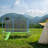 12FT Trampoline With Slide And Swings, ASTM Approved Large Recreational Trampoline With Basketball Hoop And Ladder,Outdoor Backyard Trampoline With Net