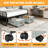 Under Bed Storage Containers With Wheels, 2-Pack Foldable Underbed Drawers For Bedroom Organization, Heavy-Duty Fabric With Sturdy Panels For Blankets, Clothes, Shoes And Seasonal Items