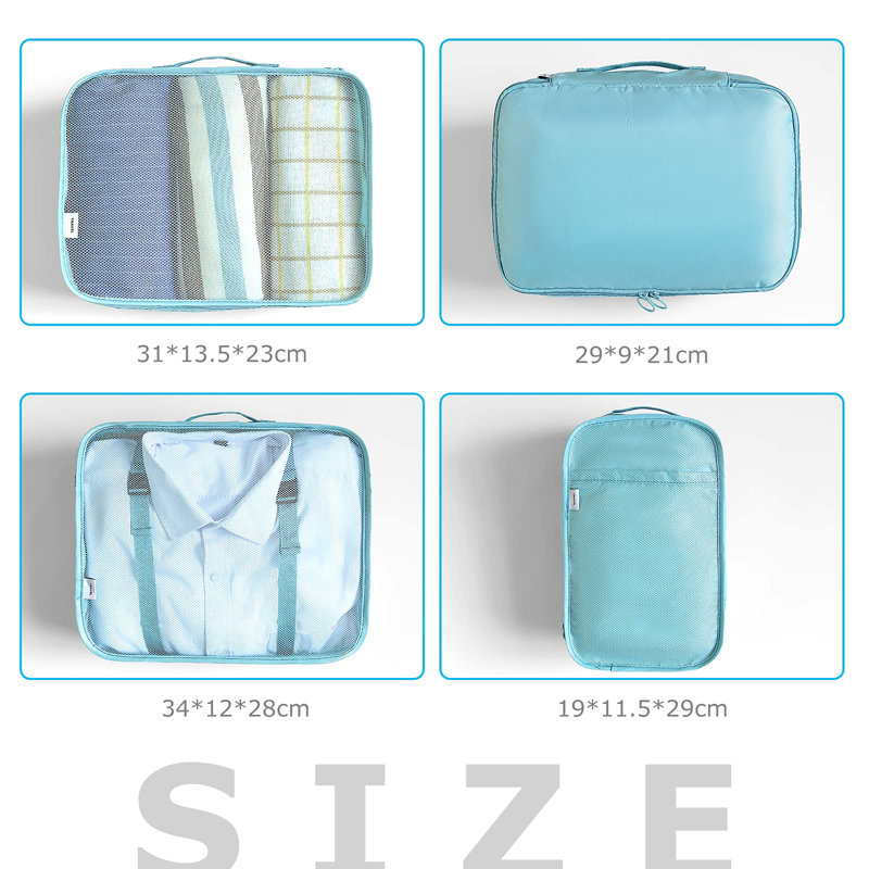 Rebrilliant Fabric Storage Bag, Blue
