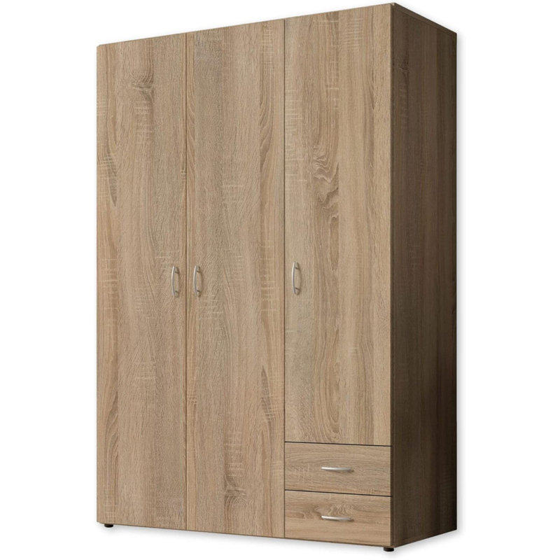 Manufactured Wood Wardrobe, Oak