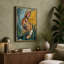 Curious Rabbit Boho - Wrapped Canvas-188420064-188420070