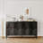 Fielden Lacquered 4 Door Wooden Cabinet-177132648