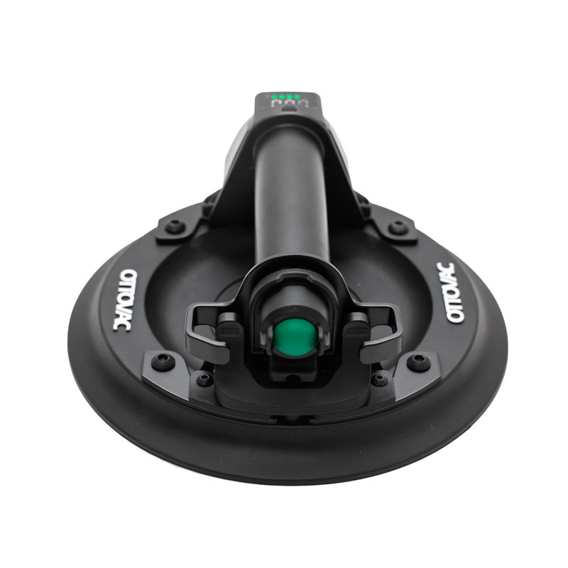 GRABO OTTOVAC Digital Electric Vacuum Suction Cup Lifter with Pressure Display for Glass and Tile, 230 lb Safe Working Load