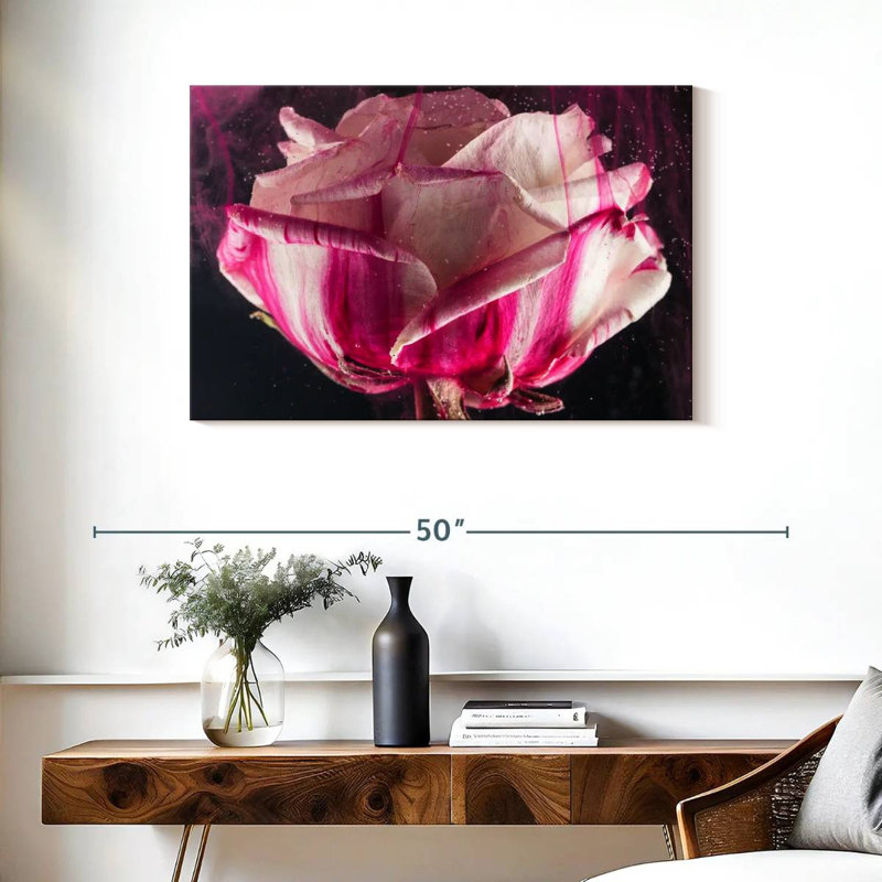 Rose moderne Harnek, H 24 po x l 36 po
