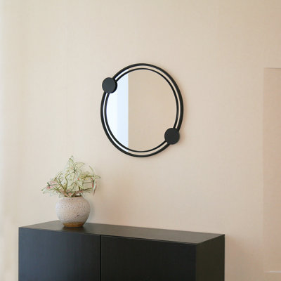 Raey Iron Round Mirror