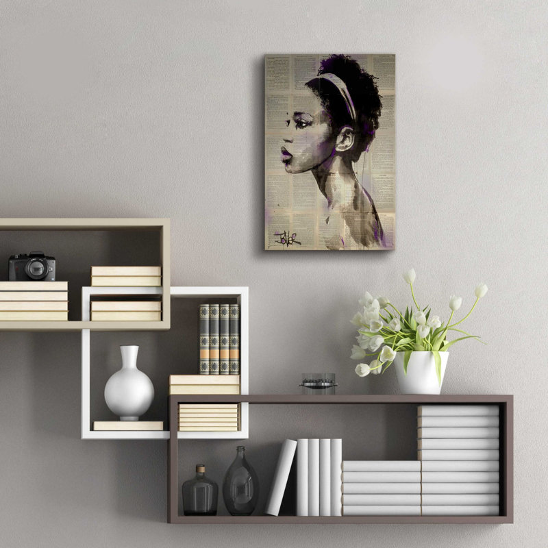 «Legends» par Loui Jover, art mural en verre acrylique, 12 po x 16 po, H 24 po x l 16 po x P 0,2 po