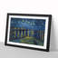 Starry Night over the Rhone Vol.1 by Vincent Van Gogh - Framed Print-62772043-62772048