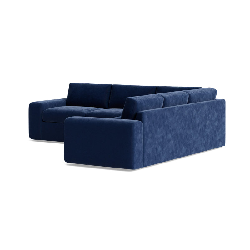 The OG Sectional, Performance Velvet - Uniform, Right Hand Facing