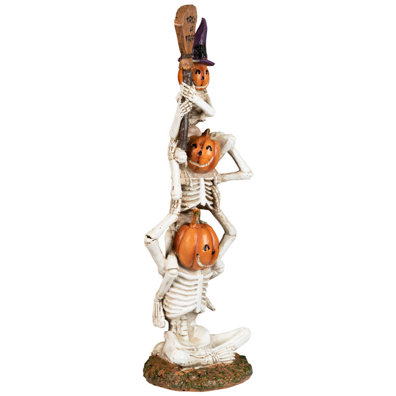 Trio de décorations d'Halloween Jack-O-Lantern