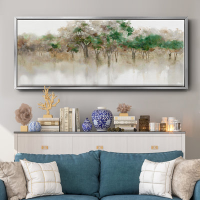 Subtil Meadow Reflections - Toile encadrée