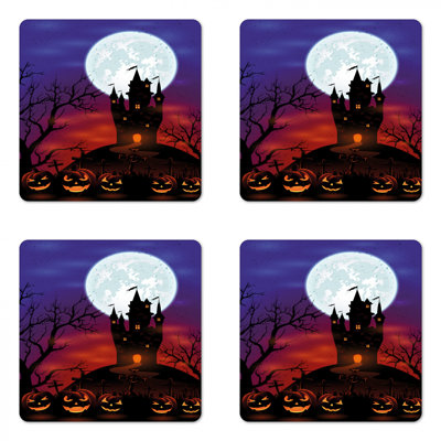 Square 4 Piece Coaster Set