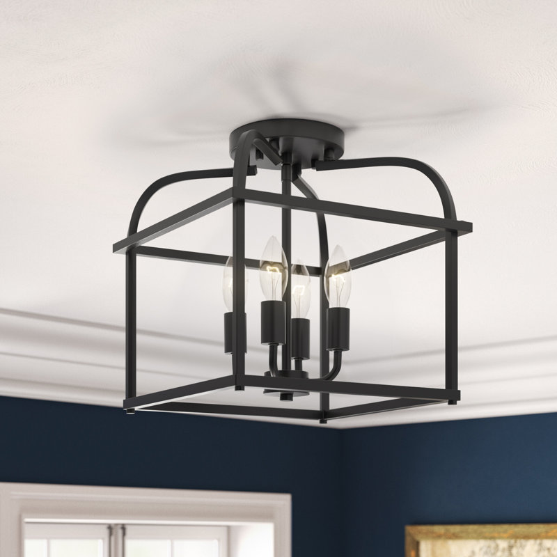 Condor Flush Mount, Matte Black