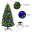 Lighted Artificial Fir Christmas Tree-1849186499