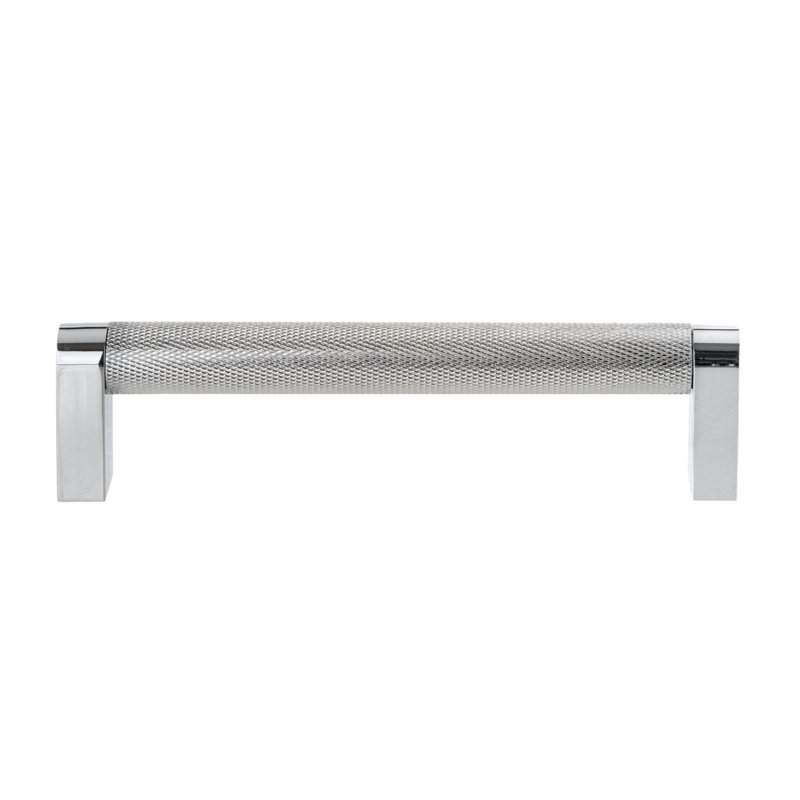 Vero Chrome Finger Pull, 5" Drawer Pull