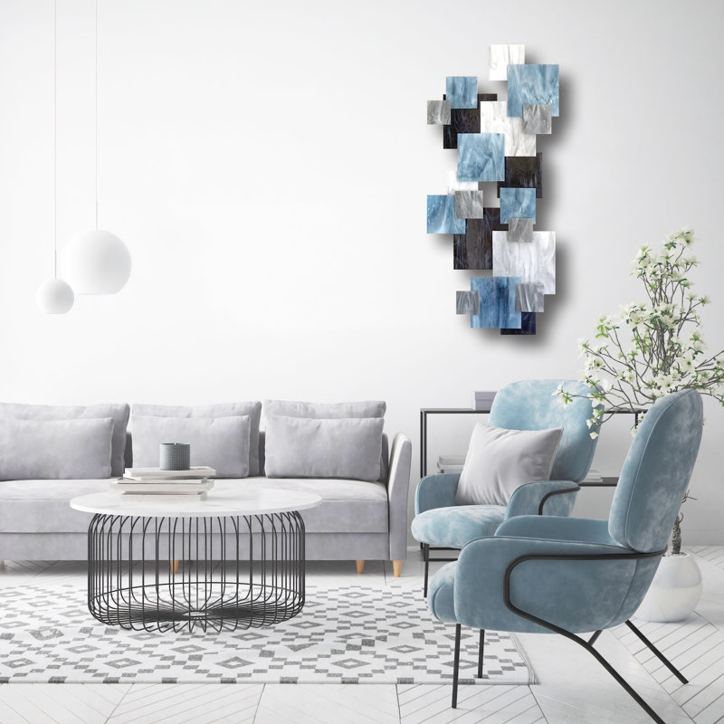 Arctic Handmade Glass Wall Decor